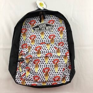 Vans x Kendra Dandy I‎ Scream Realm Skate Backpack Bag Black Lips One Size OTW
